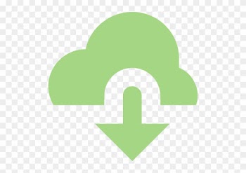 Guacamole Green Cloud Download Icon - Red Cloud Download Icon
