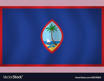 guam flag background