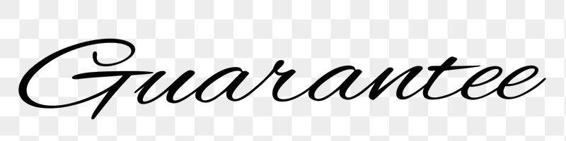 Guarantee word png, simple typography | Free PNG - rawpixel