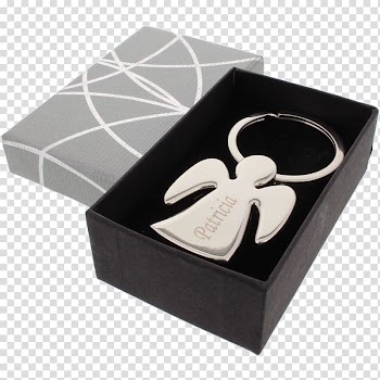 Guardian angel Key Chains Gift Happiness, gift transparent background PNG clipart