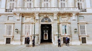 Guards Standing Near Building