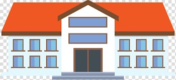 Guatemala City Home School House, Hand-painted colorful housing school transparent background PNG clipart