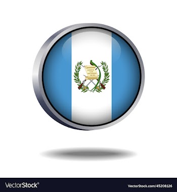 guatemala flag button