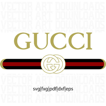 Gucci Washed Inspired Logo Vector Art DXF EPS SVG png | PNGio