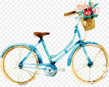 Guelph Watercolor painting Wedding - Watercolor bike 