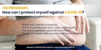Guide for pregnant woman during COVID-19 social template | Free  illustration - 2319114