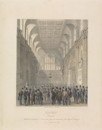 Guildhall, London, with the Merchants | Free Photo - rawpixel