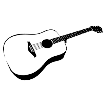 Guitare PNG Noir Et Blanc Transparent Guitare Noir Et Blanc.PNG ...