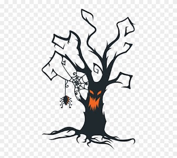 Gumtoo Designer Temporary Tattoos - Tree Halloween