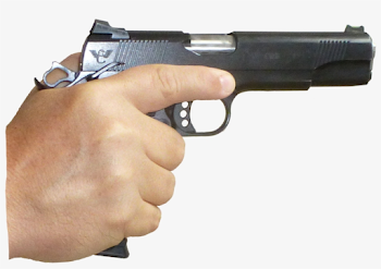 Gun In Hand Png Image - Hand With Gun No Background - Free ...