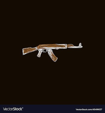 gun weapon artwork style design