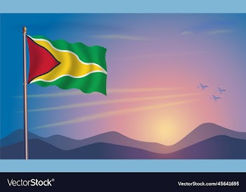gunaya flag in the morning sun