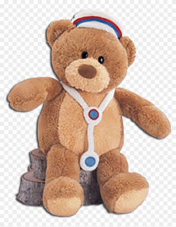 Gund Thinking Of You Medical Teddy Bears - Teddy Bear With Stethoscope Png