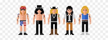 Guns And Roses - Axl Rose 8 Bit