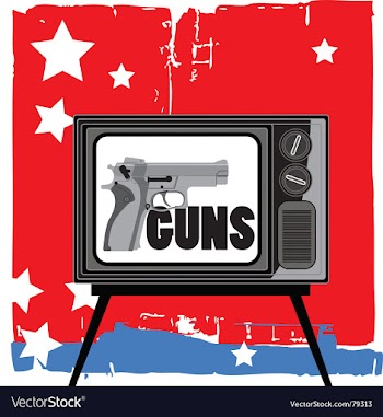Guns vector image