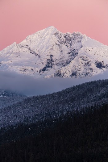 Gunsight Mountain Post Sunset. Original | Free Photo - rawpixel