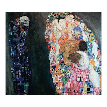 Gustav Klimt art print, Death and Life art… | Free stock illustration | High Resolution graphic