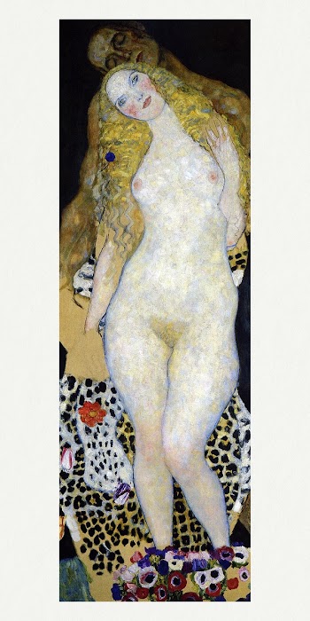 Gustav Klimt's Adam and Eve (1917&ndash;1918)… | Free public domain illustration