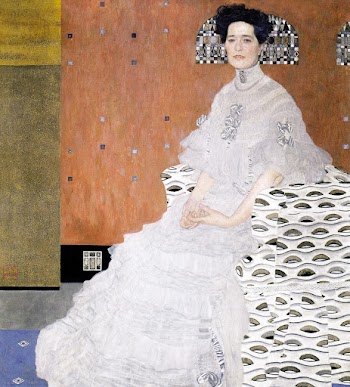 Gustav Klimt's Bildnis Fritza Riedler (1906)… | Free public domain illustration