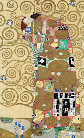 Gustav Klimt's Fulfillment (1910&ndash;1911)… | Free public domain illustration