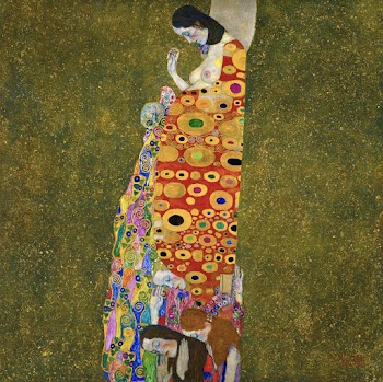 Gustav Klimt's Hope II (1907-1908) famous… | Free public domain illustration