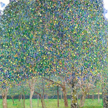 Gustav Klimt's Pear Tree (1903) famous… | Free public domain illustration