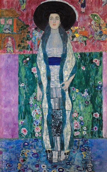 Gustav Klimt's Portrait of Adele Bloch-Bauer… | Free public domain illustration