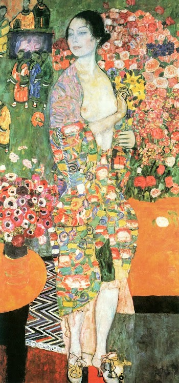 Gustav Klimt's The Dancer (1916&ndash;1918)… | Free public domain illustration