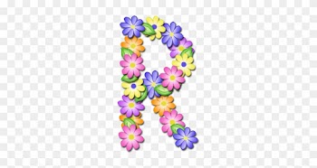 Guta Rocha Alphabet Art, Letter Art, Flower Alphabet, - Flower Letter P Png