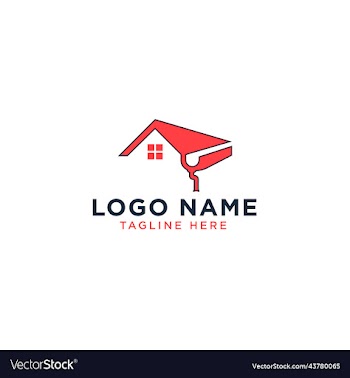 gutter roofing logo