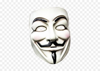 Guy Fawkes mask Anonymous Gunpowder Plot - Anonymous mask PNG 