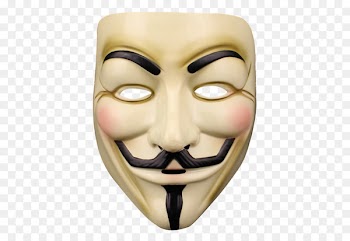 Guy Fawkes mask Anonymous Halloween costume V for Vendetta - anonymous mask 