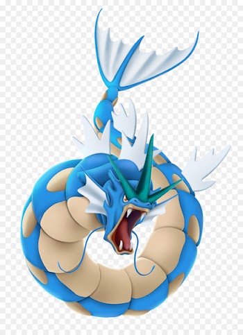 Gyarados Art Video Games Illustration Magikarp - painting 