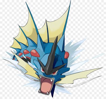 Gyarados Magikarp Video Games Deoxys Flying - gyarados stamp 