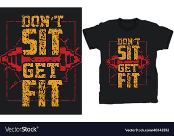 gym t-shirt design template