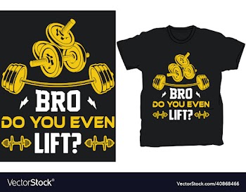 gym t-shirt design template