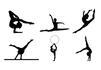 Gymnastics Silhouette Free Vector Art - (8612 Free Downloads)
