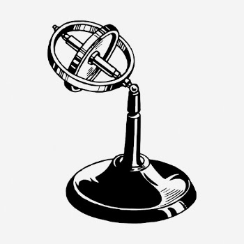 Gyroscope drawing, vintage science equipment | Free Photo - rawpixel
