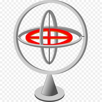 Gyroscope Line Clip art Rotation Disk - line 