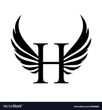 h letter logo template