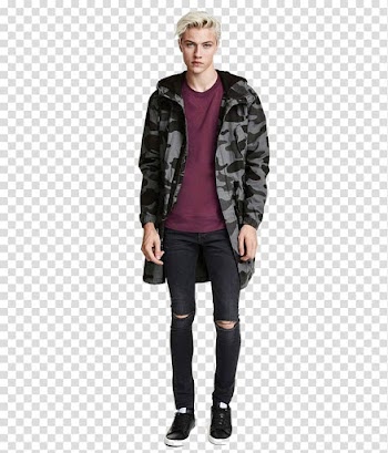 H&M Model Fast fashion Autumn, lucky transparent background PNG clipart