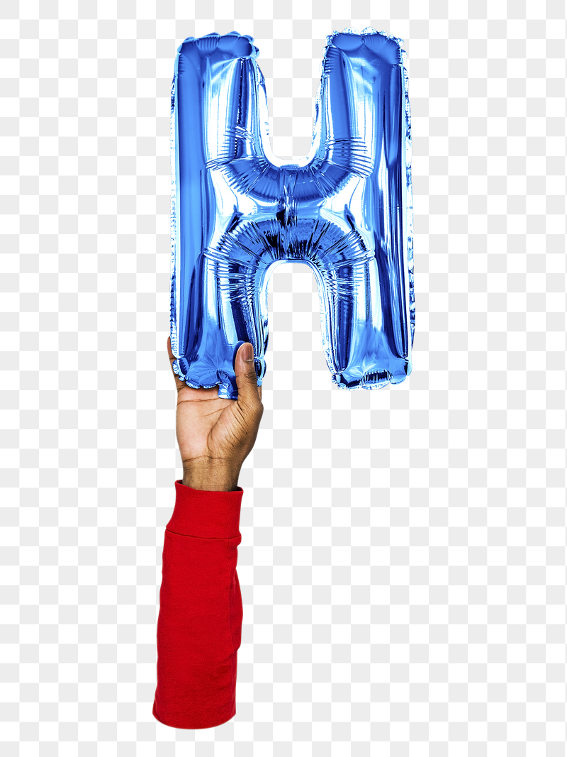 H png English alphabet, balloon | Free PNG - rawpixel
