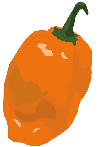 Habanero Bell pepper Trinidad moruga scorpion Chili pepper, Green Pepper transparent background PNG clipart