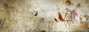 Hades abducting Persephone, fresco in the small | Free Photo - rawpixel