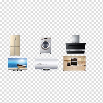 Haier Washing machine Refrigerator Home appliance Microwave oven, Haier products show transparent background PNG clipart