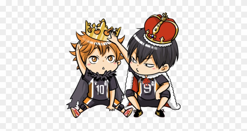 Haikyuu Clipart Chibi - Haikyuu Hinata And Kageyama Chibi