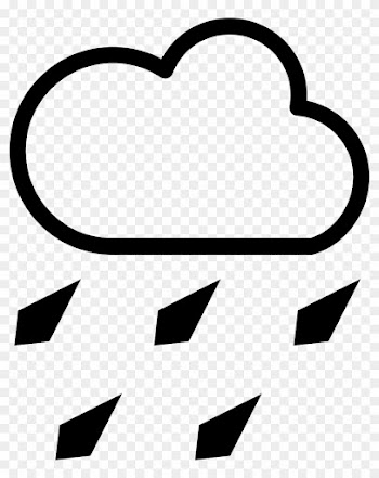 Hail Crystals Drops Falling Of A Cloud Outline Comments - Hail Crystals Drops Falling Of A Cloud Outline Comments
