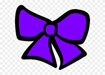 Hair Bow Clip Art At Clker - Draw A Hair Bow