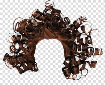 Hair Curls PNG Image Background