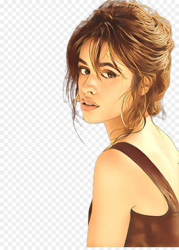 hair face hairstyle chin layered hair